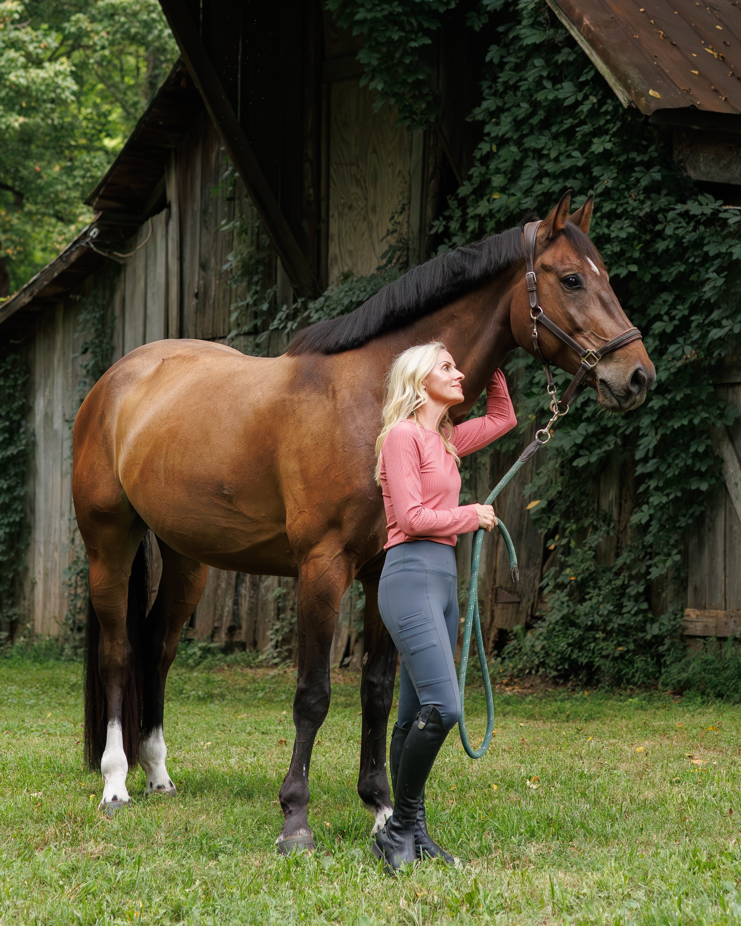 Zyphera 1/4 Zip Equestrian Top